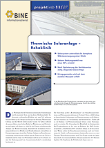 Thermische Solaranlage – Rehaklinik
