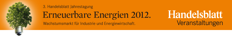 3. Handelsblatt Jahrestagung Erneuerbare Energien