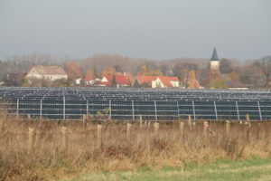 Solarpark im Havelland (Brandenburg), Foto: Andreas Kühl