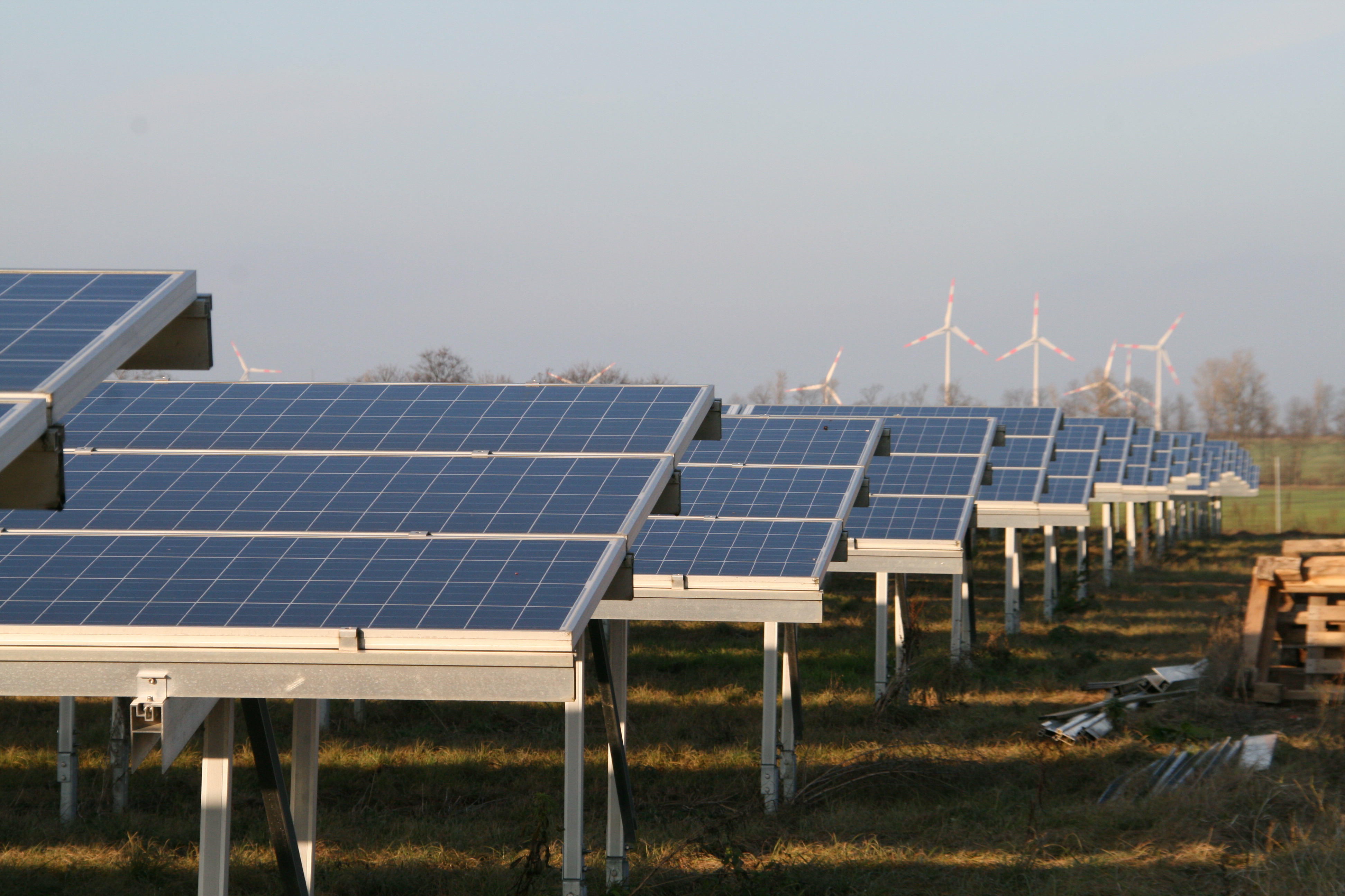 Solarpark im Havelland, Foto: Andreas Kühl