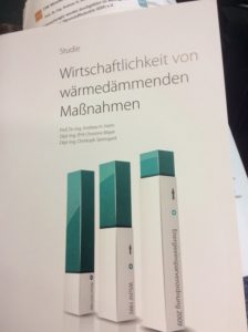 Studie "Wirtschaftlichkeit von wärmedämmenden Maßnahmen"