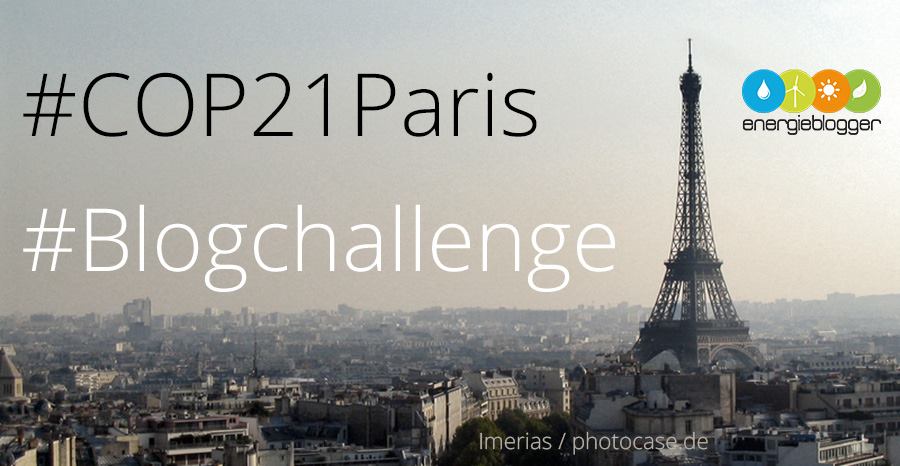 #COP21Paris Blogchallenge