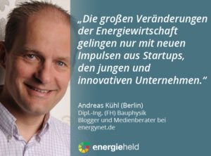 Energieheld war ebenfalls beim BEE Speed-Pitch dabei