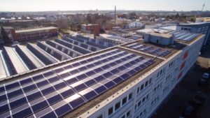 Gewerpark mit Photovoltaik-Eigenverbrauch