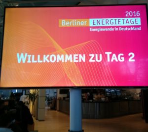 Rückblick Berliner Energietage 2016 und die Frage welches Thema ich zuerst bearbeiten soll
