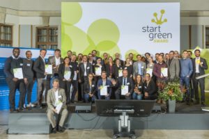 Gründer aus der Energiebranche bei den StartGreen Awards 2016