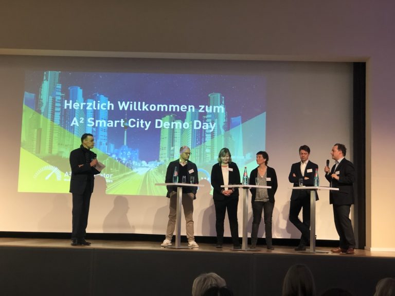 Anschauliche Projekte beim A2 Accelerator Smart City Demo Day