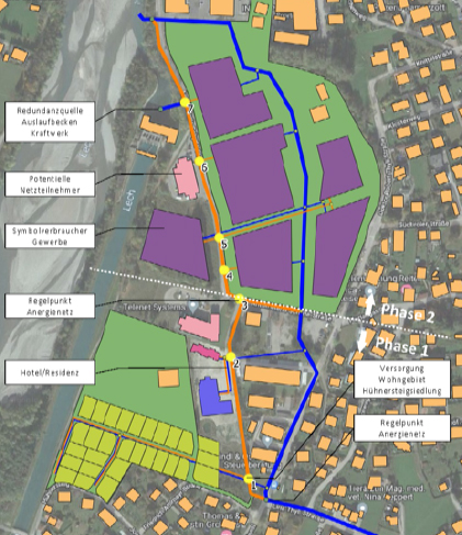 Emissionsfreie Nahwärmekonzept im Quartier