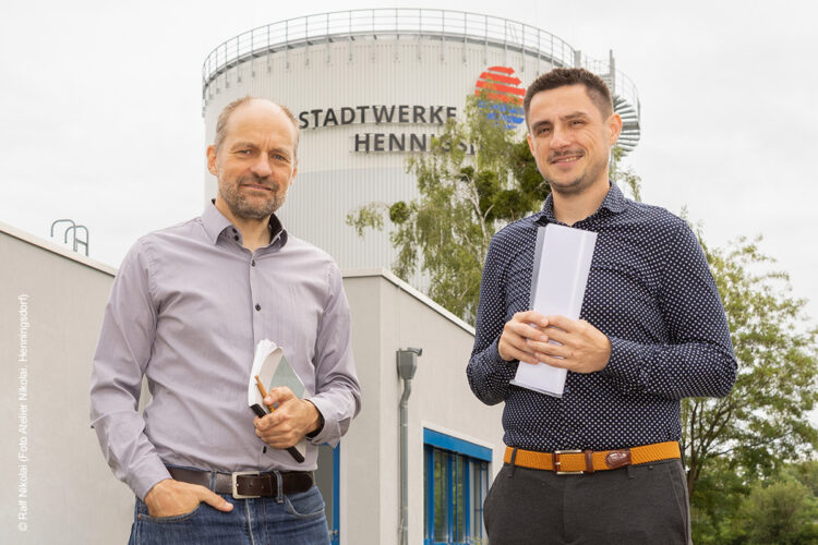 Wärmespeicher Hennigsdorf im Gespräch mit Christoph Schneider, GF der Stadtwerke