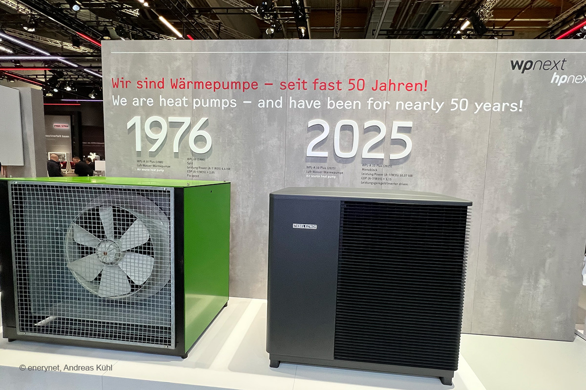 Entwicklung der Wärmepumpen von Stiebel-Eltron, gezeigt auf der ISH 2025
